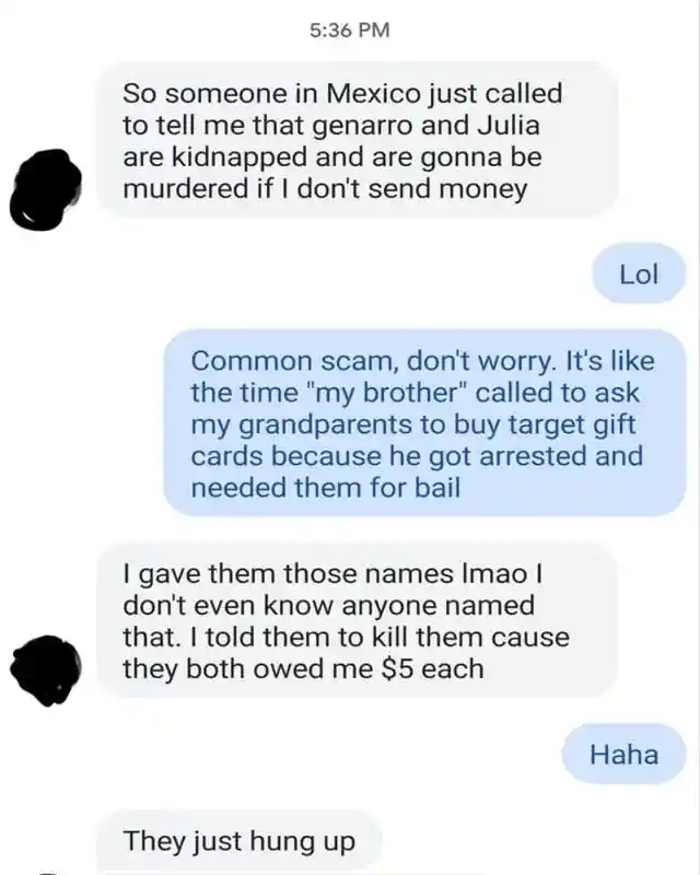 The Fake Kidnapping Scam