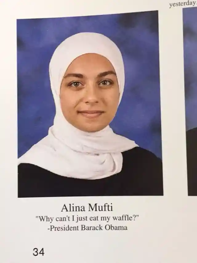 Hilarious Yearbook Quotes That Slip Under the Principal's Radar