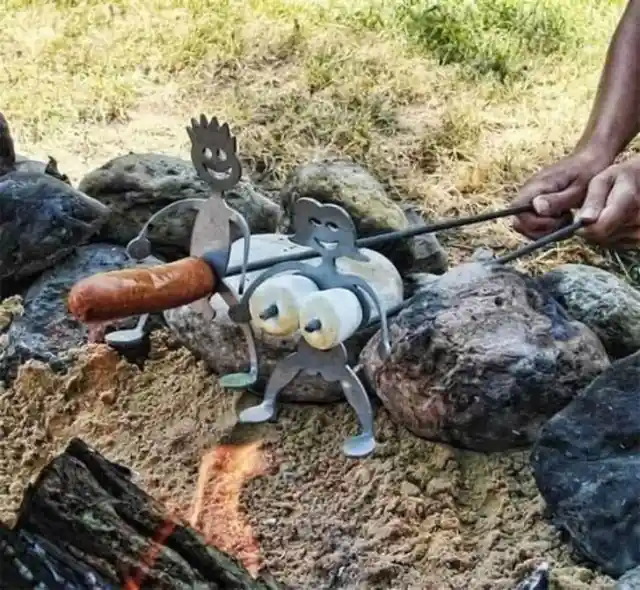 A Little Sausage and Marshmallow Mischief