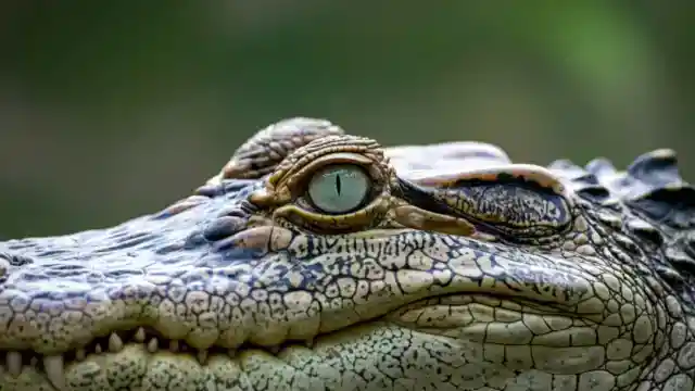 Petrichor-Glazed Crocodile