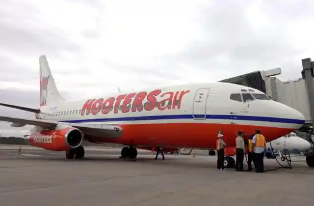 Hooters solía tener una aerolínea