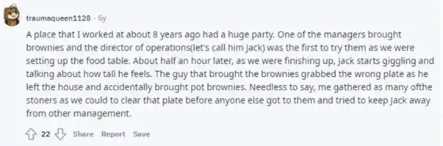 Brownie Points Lost Because Of Brownies