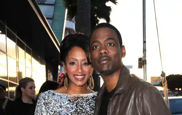 Chris Rock and Malaak Compton