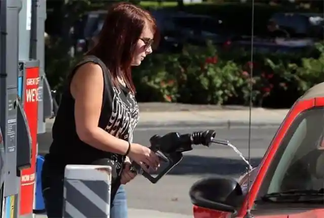 Pump Precision: A Gas Station Gag