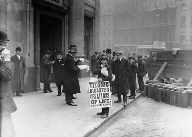 1912 - La última Fotografía del Titanic