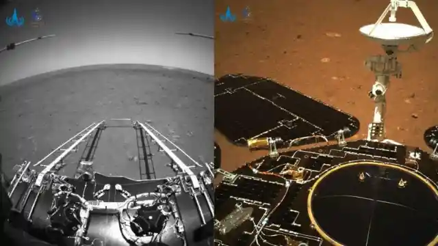China Produces First Image from Zhurong Mars Rover