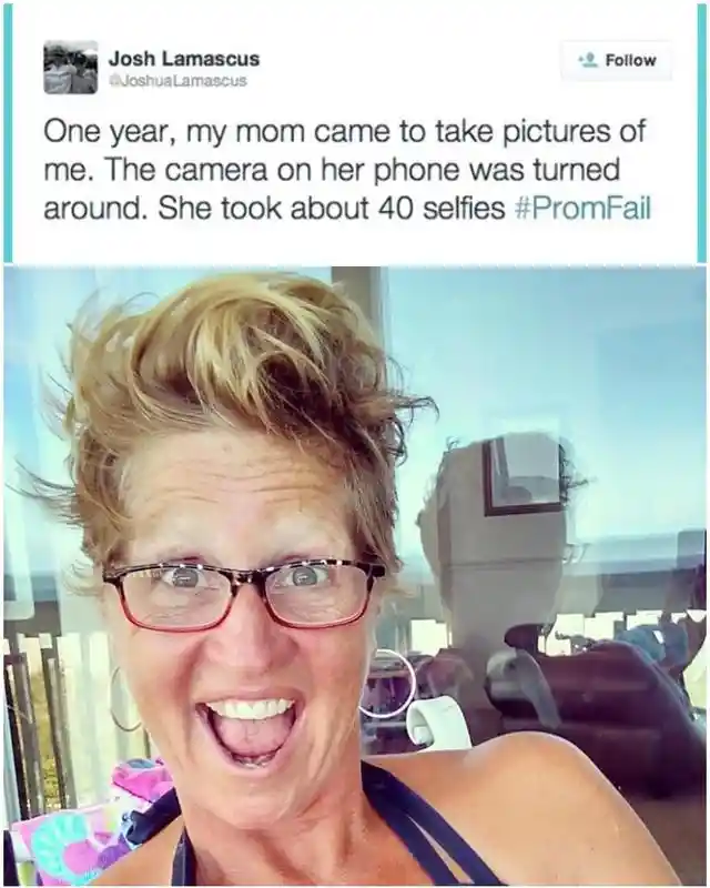 Mom And Her 40 Selfies