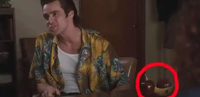 Ace Ventura: Pet Detective — Fruit Foreshadowing