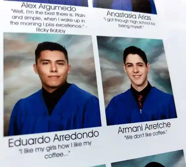 Hilarious Yearbook Quotes That Slip Under the Principal's Radar