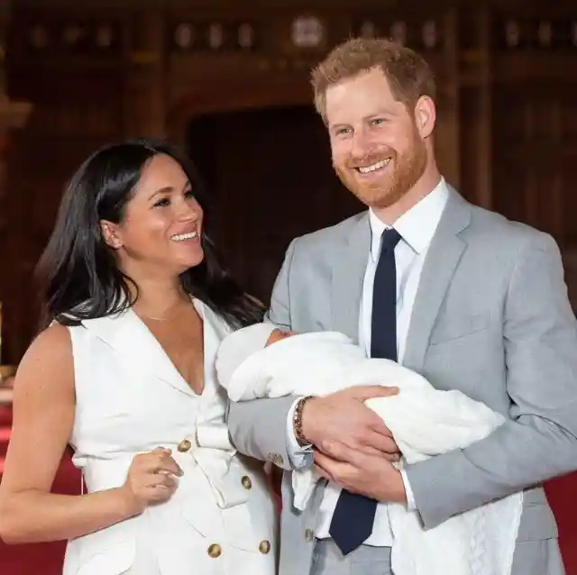 A Private Christening For Archie