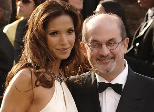 Padma Lakshmi y Salman Rushdie