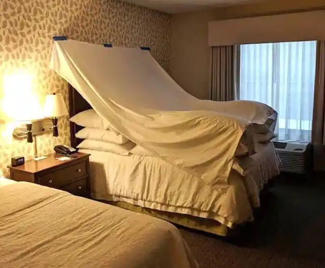 Childhood Memory Activated: The Pillow Fortress