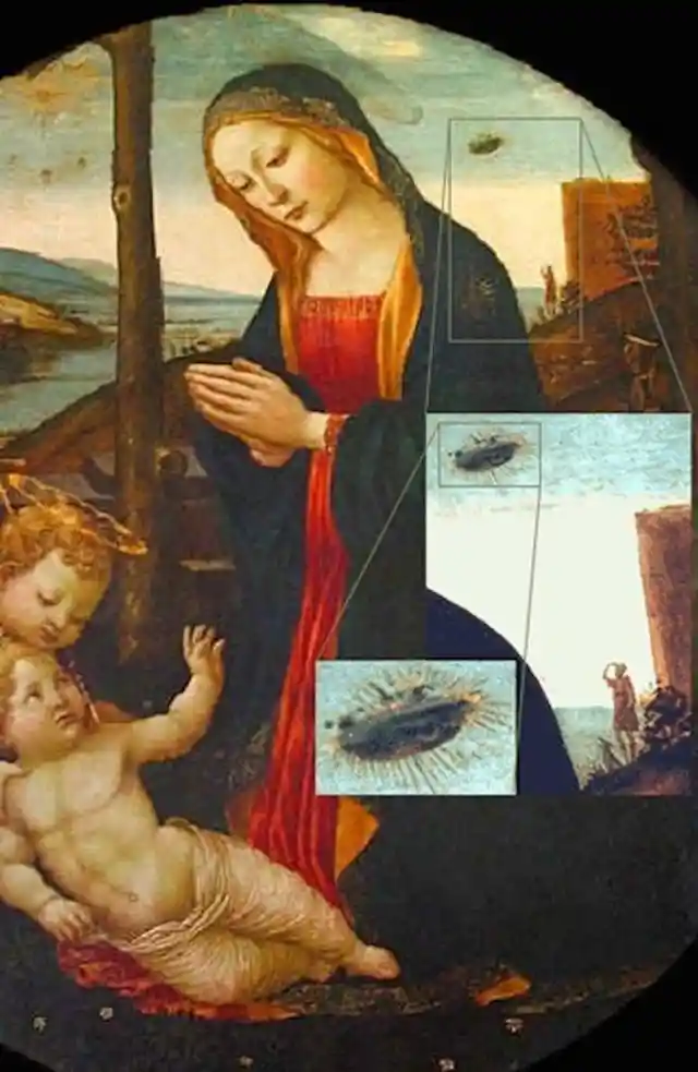 The Madonna And A UFO