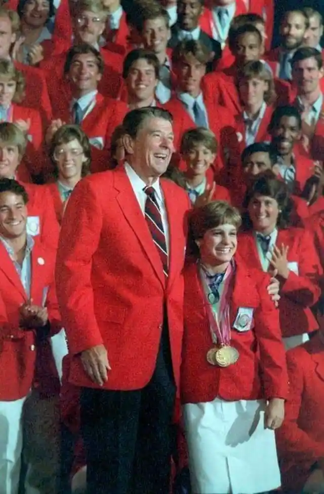 1984 - Gold Medal Olympic Winner - Mary Lou Retton