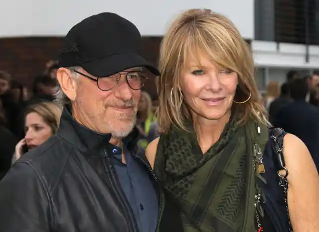 Kate Capshaw and Steven Spielberg