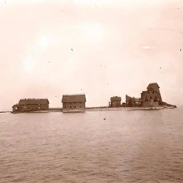 Abandoned Mining Town - Silver Islet, Lake Superior, Ontario, Canada