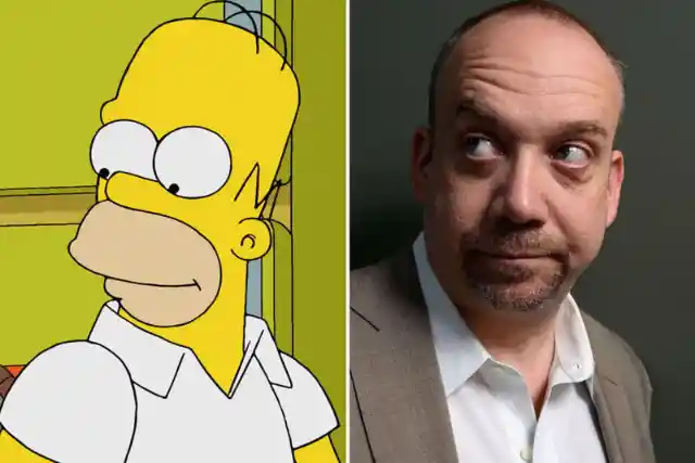 Paul Giamatti + Homer Simpson