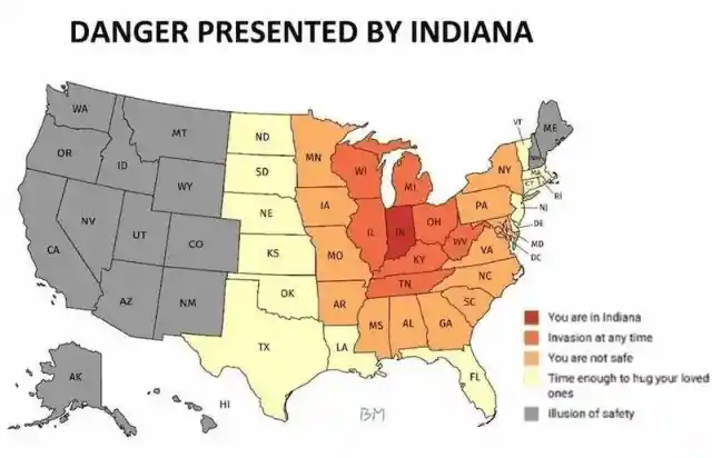 Need A Laugh? Check Out These Hilarious Maps That Reveal Fascinating Facts About The USA