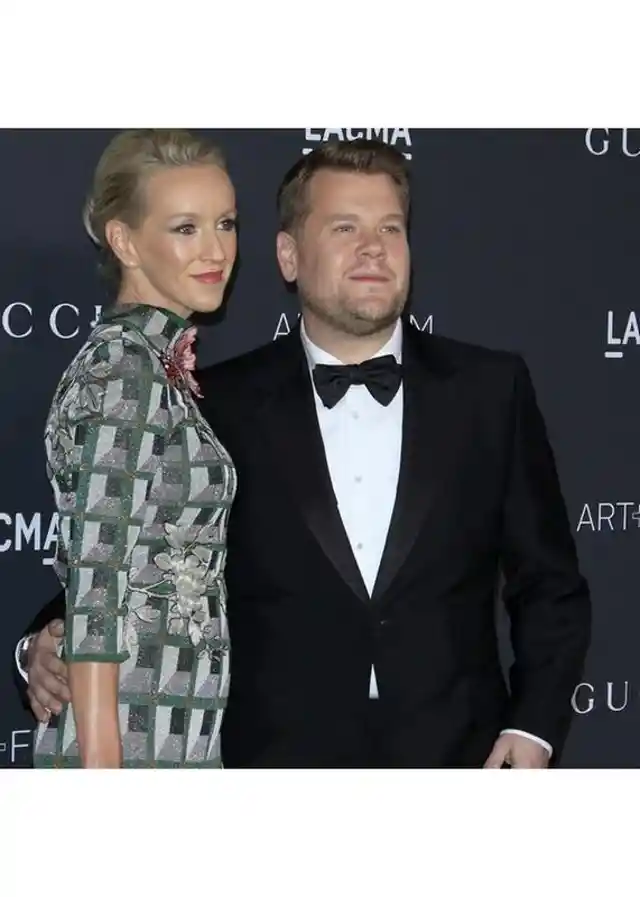 James Corden & Julia Carey