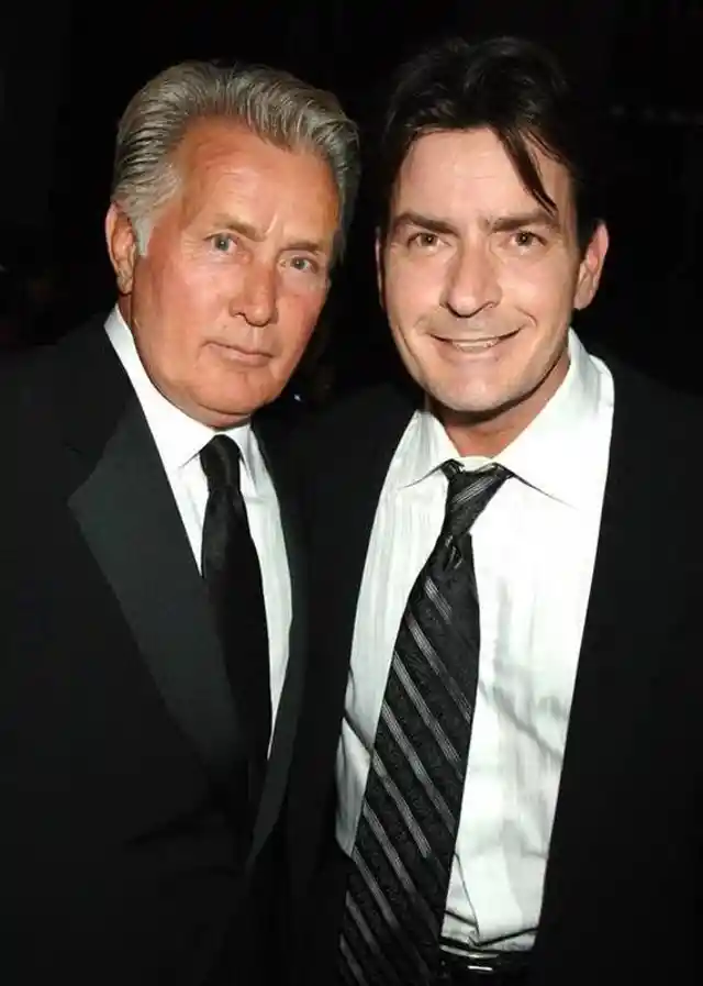 Martin et Charlie Sheen