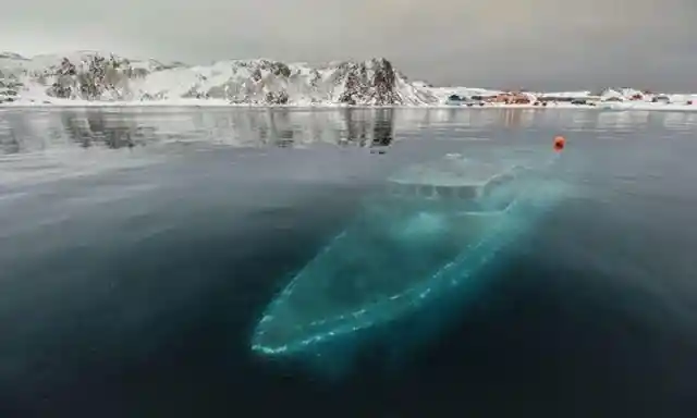 Frozen Underwater Ship