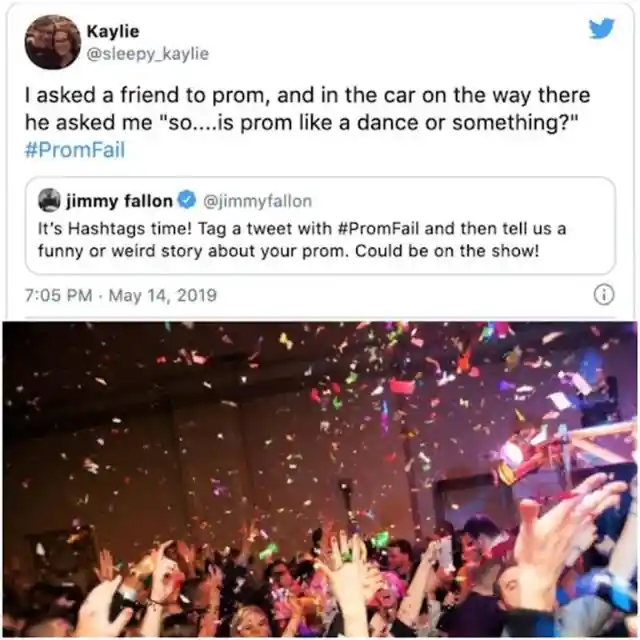 Entertaining #promfail Responses From Jimmy Fallon’s Audience