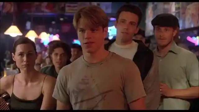 Which movie was written by its young stars, Matt Damon and Ben Affleck?