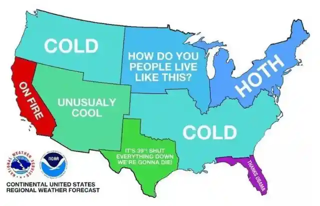 Need A Laugh? Check Out These Hilarious Maps That Reveal Fascinating Facts About The USA