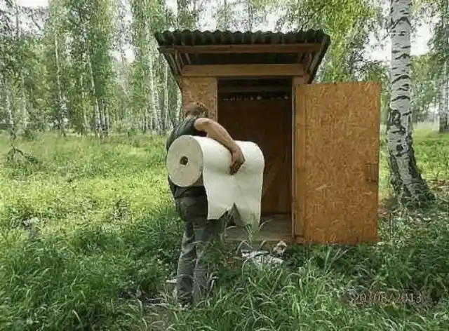 Just Another Trip To The Outhouse