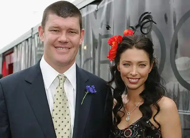 Erica Packer y James Packer