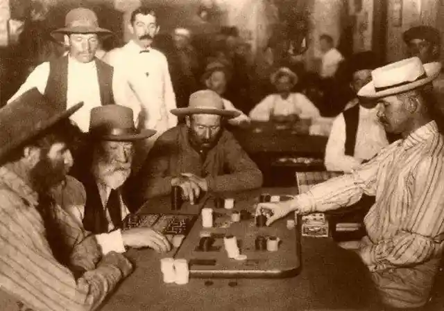 Gambling Hall Poker Game