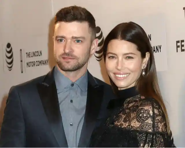 Justin Timberlake and Jessica Biel