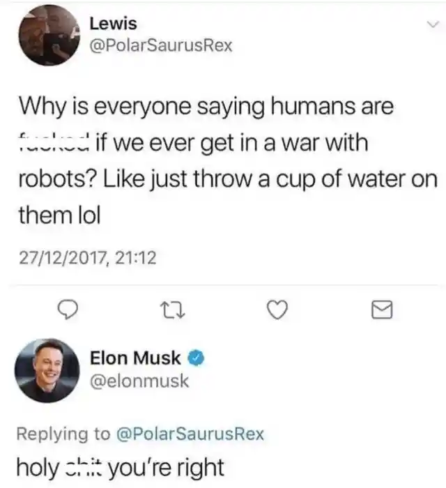 Robot vs. Human