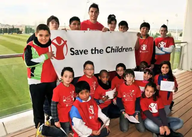 Ronaldo’s charity works