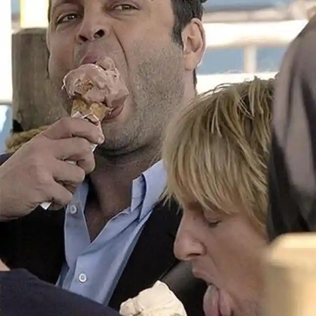 Vince Vaughn, the Gelato Gladiator