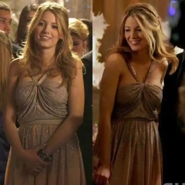 Serena's Rose-Gold Gown (Gossip Girl)