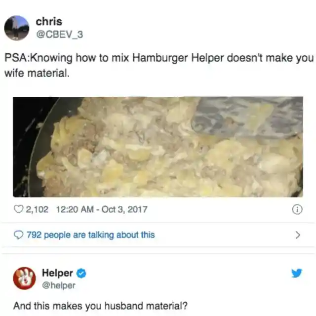 Clap Back From The Helper