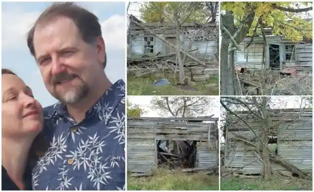 This Man Bought A Run-Down Cabin For $100 And Turned It Into His Dream Home