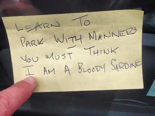 30+ Humorous Notes To Let Others Know They Parked Poorly