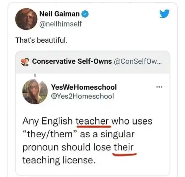 An English Lesson