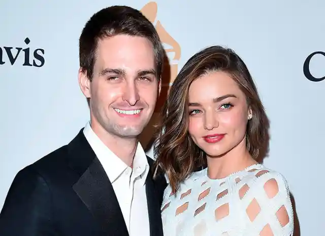 Miranda Kerr and Evan Spiegel