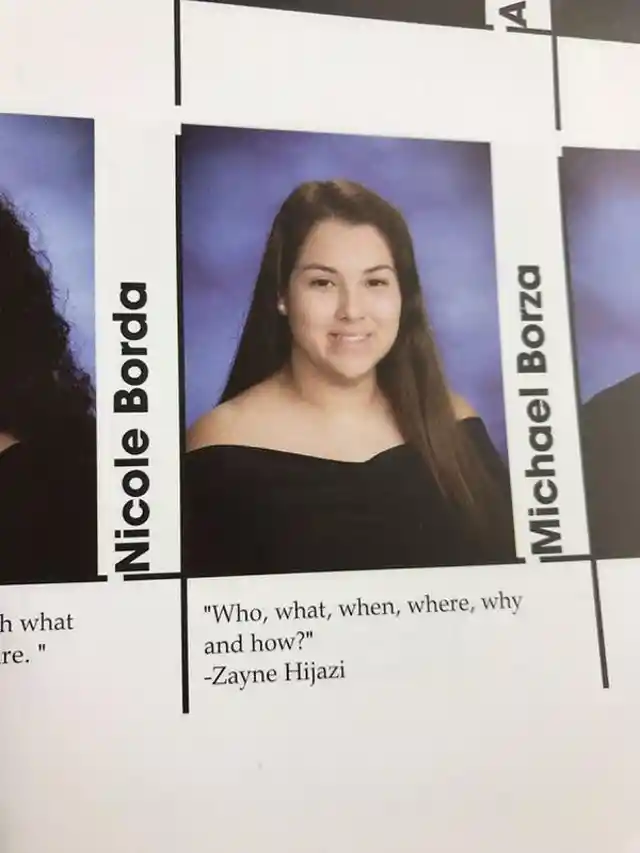 Hilarious Yearbook Quotes That Slip Under the Principal's Radar