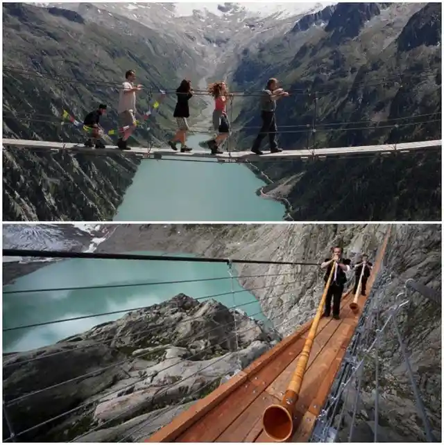 Trift Bridge – Switzerland