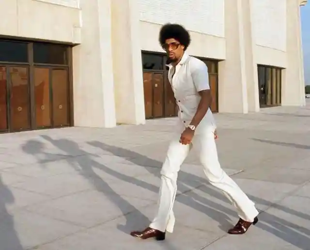 Julius Erving aka Dr. J, Arriving At The 1976 ABA Finals