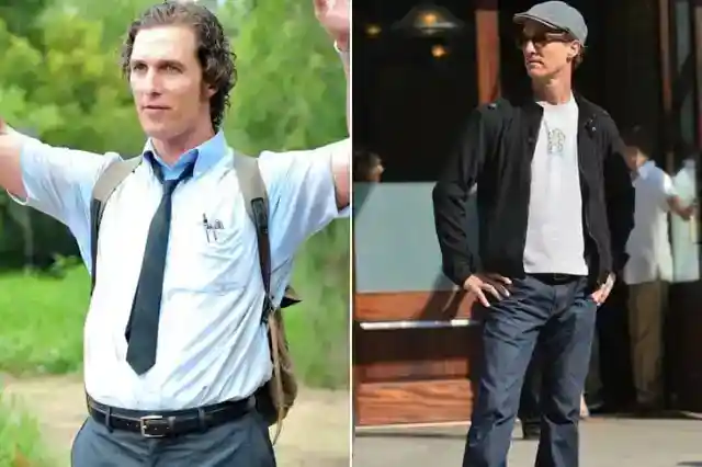 Matthew McConaughey – 20 kilograms