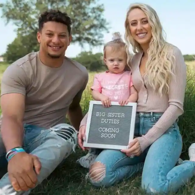 Patrick Mahomes and Brittany Matthews