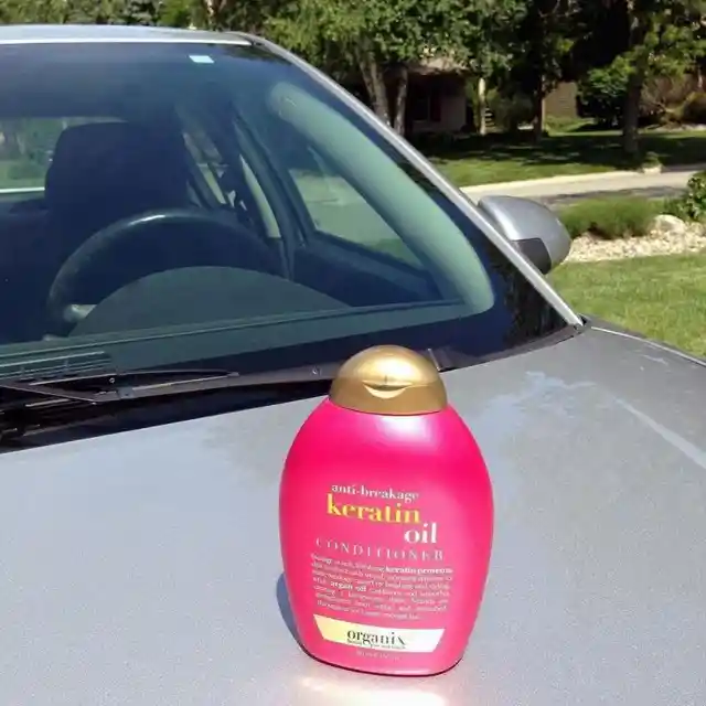 Polishing Your Car Using Hair Conditioner