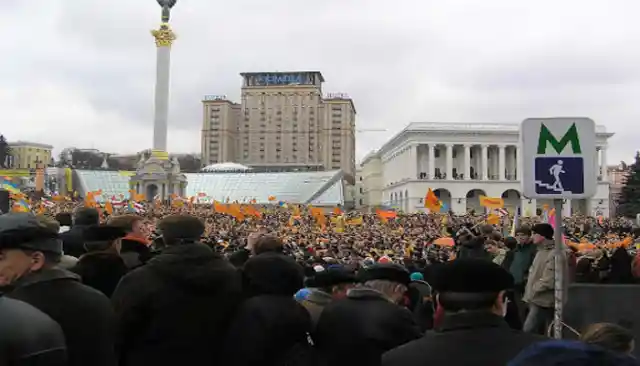 Peaceful Protest – the Orange Revolution