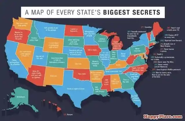 Need A Laugh? Check Out These Hilarious Maps That Reveal Fascinating Facts About The USA