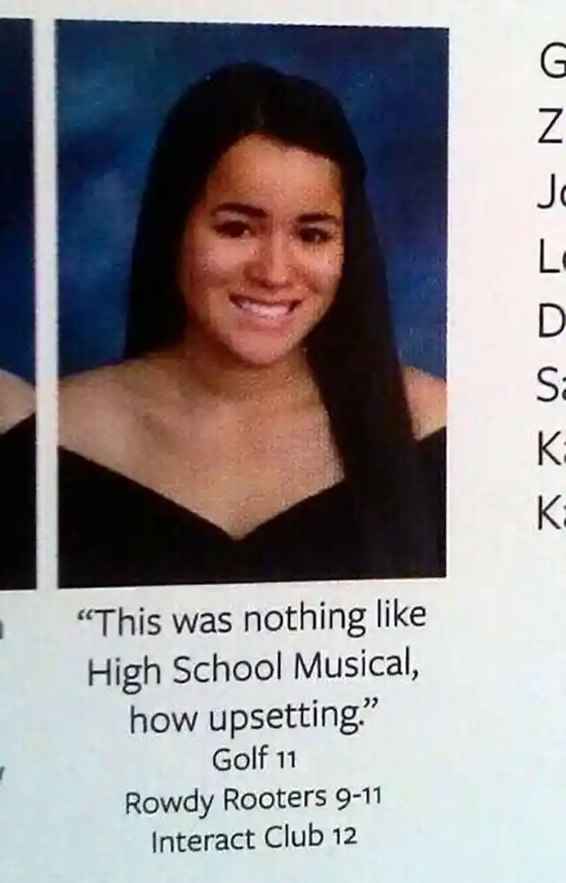 Hilarious Yearbook Quotes That Slip Under the Principal's Radar